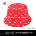 Professional Custom Printed Blue Bucket hat